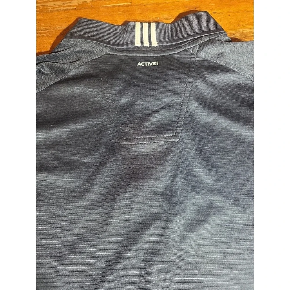 Adidas Size L Active 360‎ Short Sleeve Gym T-Shirt Polo 2011
